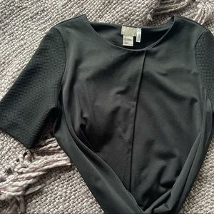 NEW Stunning Draped Short Sleeve Top